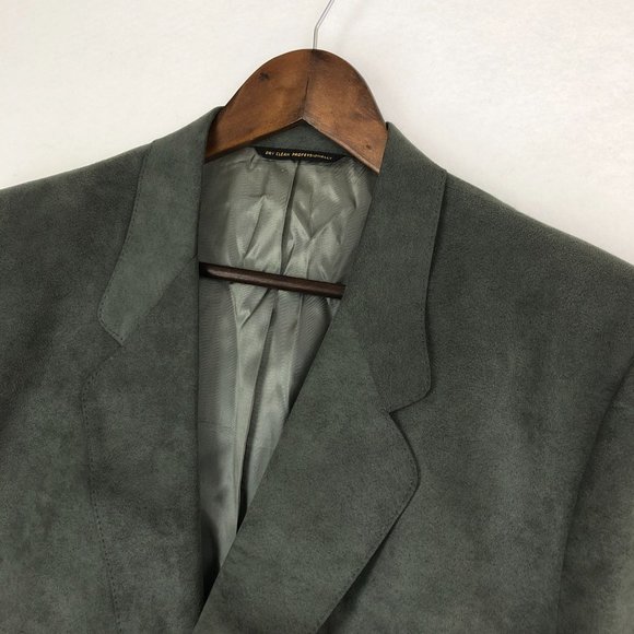 Kingsridge Imperial Roper's VTG Men's Size 46** Grey Suede*** Blazer Jacket Coat - Picture 2 of 12